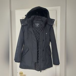 Noize Karolina Vegan Parka in Black